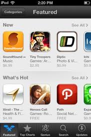 Appstore Featured View