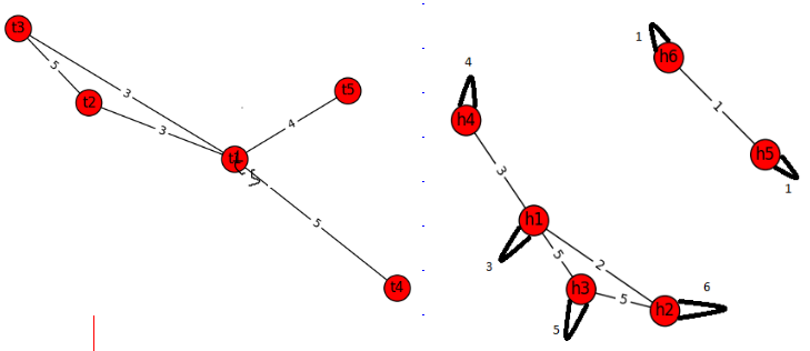 Task and host graphs.