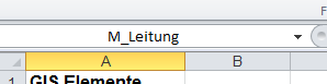 Excel Field Name