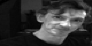deformed grayscale image